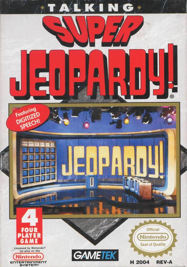 J2Games.com | Talking Super Jeopardy (Nintendo NES) (Pre-Played).