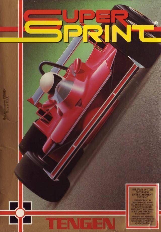J2Games.com | Super Sprint (Nintendo NES) (Pre-Played - Game Only).