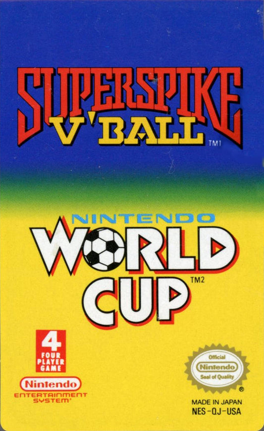 Super Spike V'Ball / Copa Mundial de Nintendo (Nintendo NES)