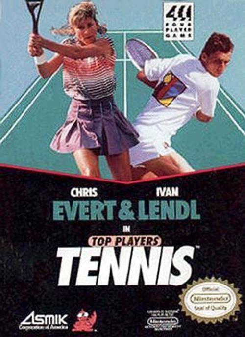 J2Games.com | Top Players Tennis (Nintendo NES) (Pre-Played - Game Only).