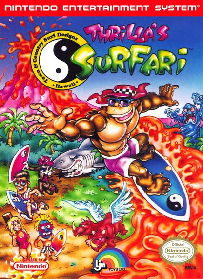 Town & Country II: Thrilla's Surfari (Nintendo NES)