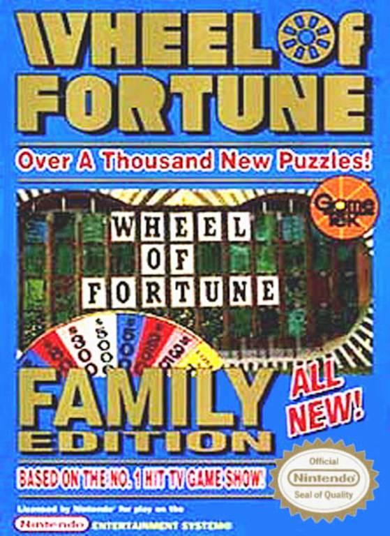 J2Games.com | Wheel of Fortune Family Edition (Nintendo NES) (Pre-Played).