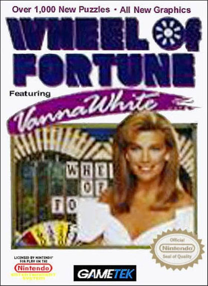 J2Games.com | Wheel of Fortune Featuring Vanna White (Nintendo NES) (Pre-Played - Game Only).