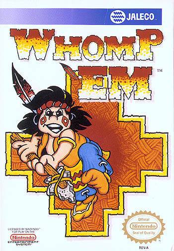 J2Games.com | Whomp 'Em (Nintendo NES) (Pre-Played - Game Only).