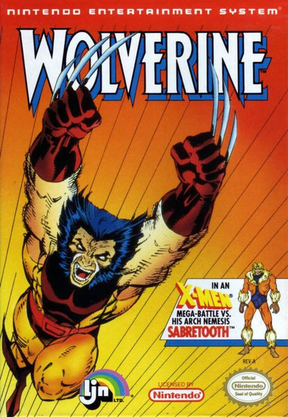 J2Games.com | Wolverine (Nintendo NES) (Pre-Played).