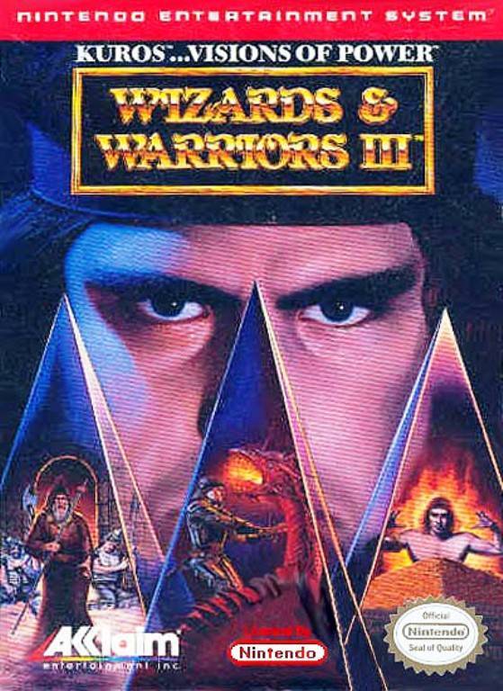 J2Games.com | Wizards and Warriors III Kuros Visions of Power (Nintendo NES) (Pre-Played).