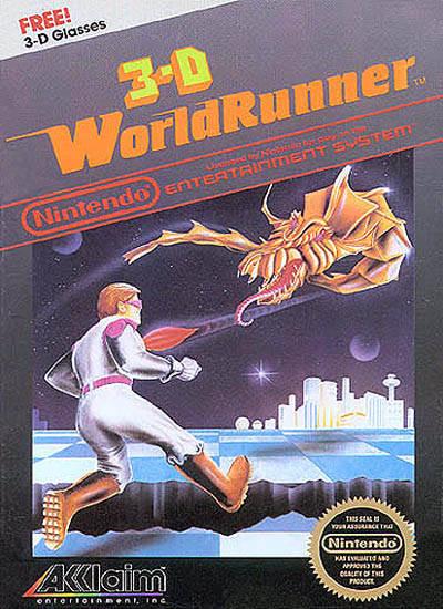 J2Games.com | 3-D WorldRunner (Nintendo NES) (Pre-Played - Game Only).