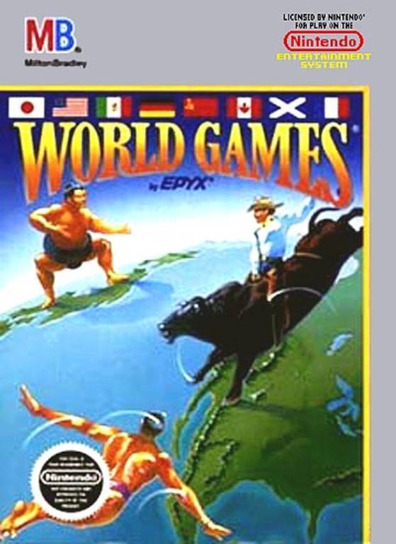 J2Games.com | World Games (Nintendo NES) (Pre-Played - Game Only).
