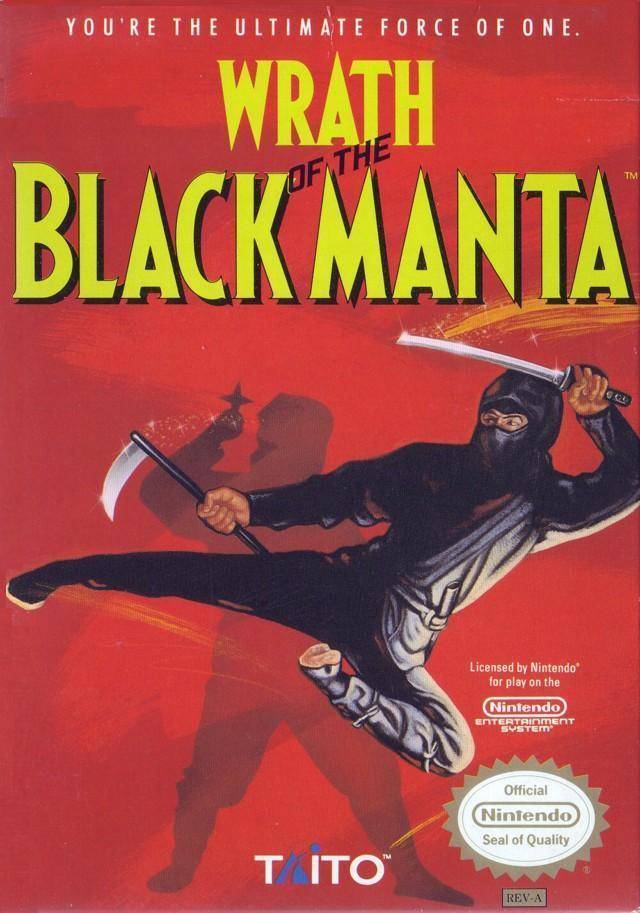 J2Games.com | Wrath of the Black Manta (Nintendo NES) (Pre-Played - Game Only).