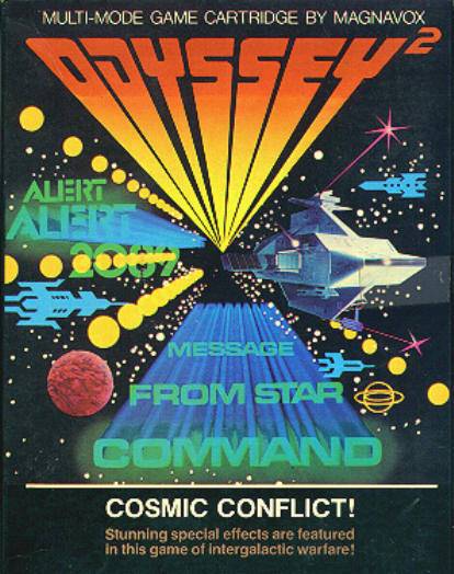 J2Games.com | Cosmic Conflict! (Odyssey 2) (Pre-Played).
