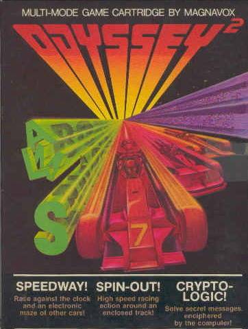 J2Games.com | Speedway! Spinout! Crypto-Logic! (Odyssey 2) (Pre-Played - Game Only).