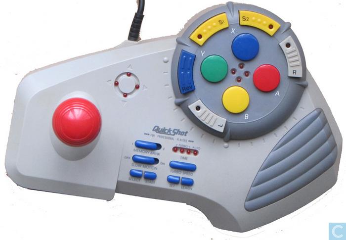J2Games.com | Quickshot Conqueror 2 Joystick (Super Nintendo) (Pre-Played - Accessory).