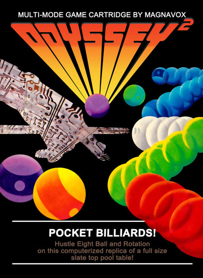 J2Games.com | Pocket Billiards (Odyssey 2) (Pre-Played).