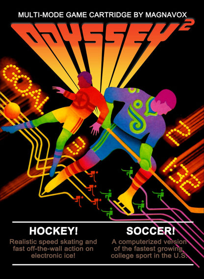 J2Games.com | Hockey!/Soccer! (Odyssey 2) (Pre-Played).