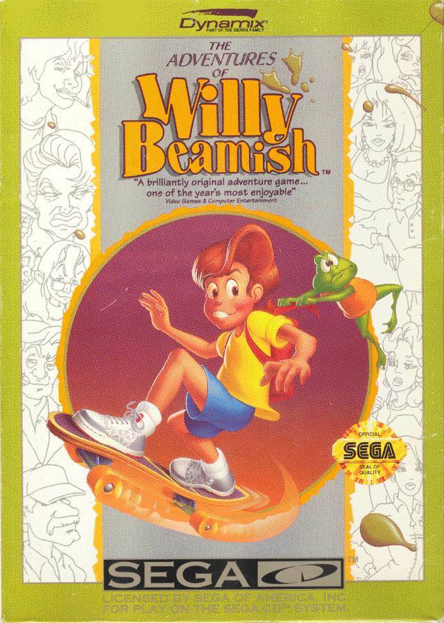 J2Games.com | Adventures of Willy Beamish (Sega CD) (Pre-Played - CIB - Good).