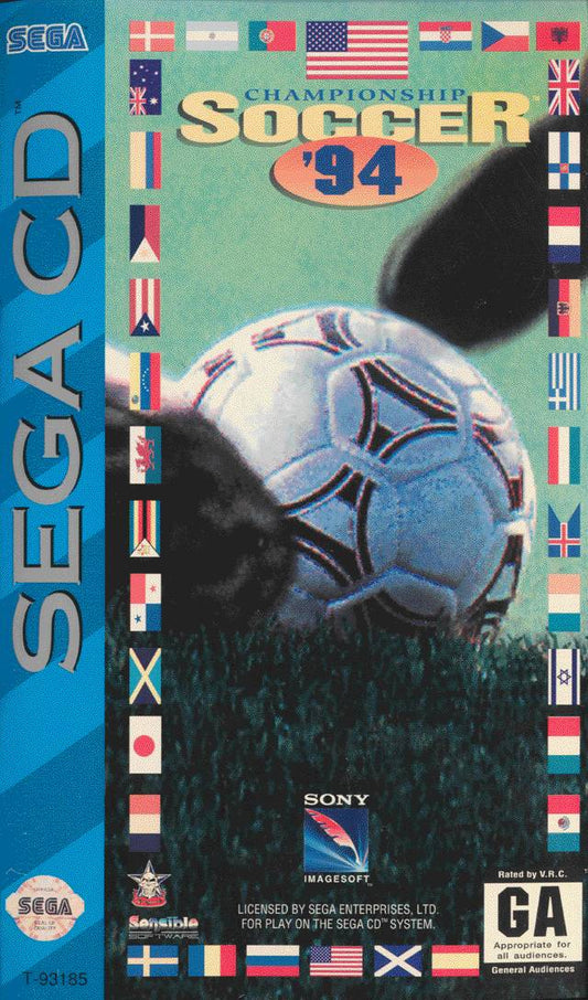 Campeonato de fútbol 94 (Sega CD)