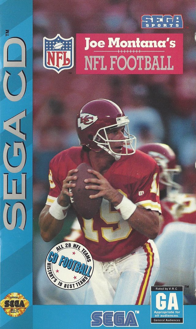 J2Games.com | Joe Montana NFL Football (Sega CD) (Pre-Played - Game Only).