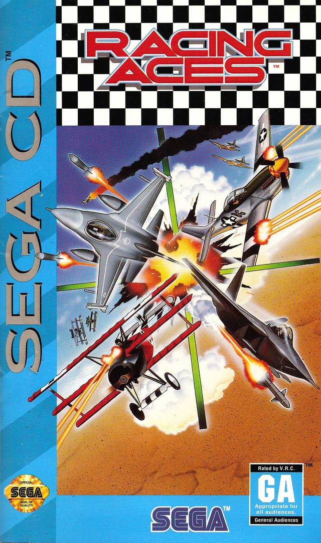 J2Games.com | Racing Aces (Sega CD) (Pre-Played - Game Only).