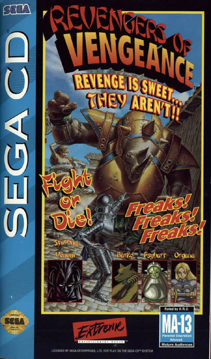 Vengadores de la venganza (Sega CD)