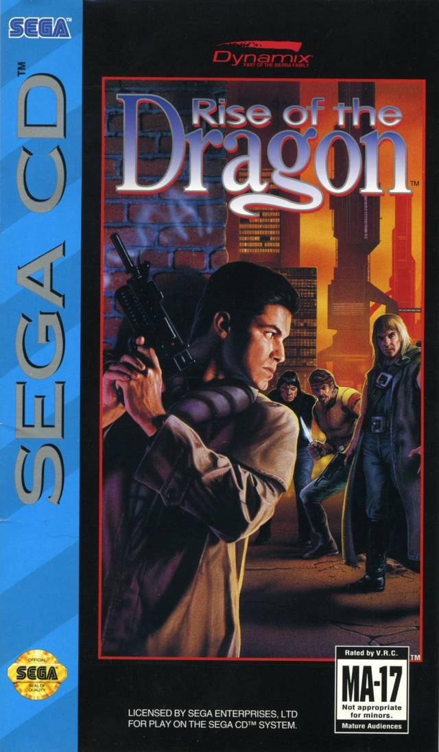 J2Games.com | Rise of the Dragon (Sega CD) (Pre-Played).