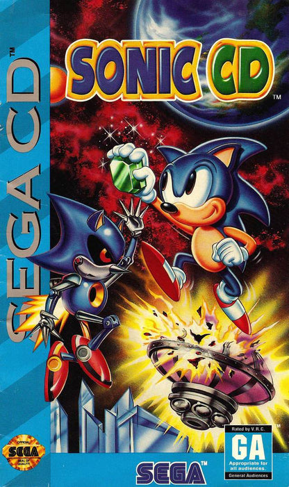 J2Games.com | Sonic CD (Sega CD) (Complete - Very Good).