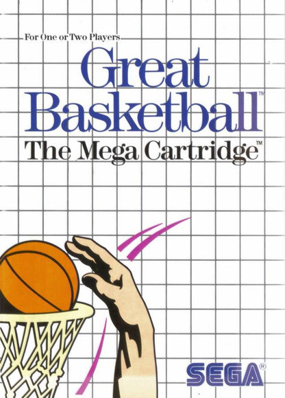 J2Games.com | Great Basketball (Sega Master System) (Pre-Played - Game Only).