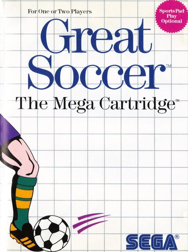 J2Games.com | Great Soccer (Sega Master System) (Pre-Played - Game Only).