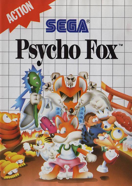 J2Games.com | Psycho Fox (Sega Master System) (Pre-Played - Game Only).