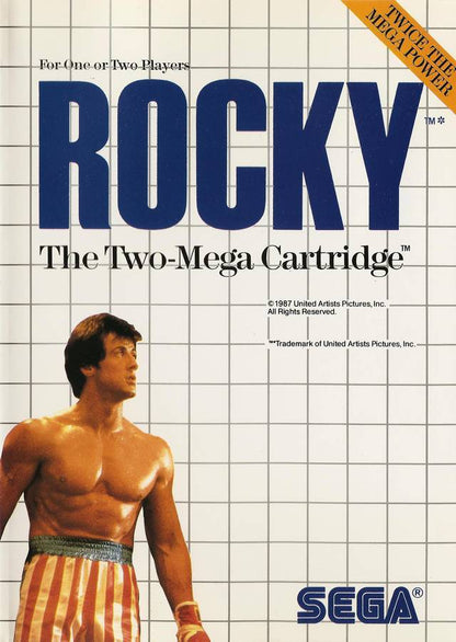 J2Games.com | Rocky (Sega Master System) (Pre-Played - Game Only).