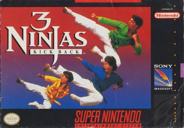 3 Ninja's Kick Back (Super Nintendo)