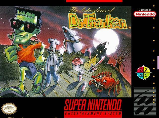 J2Games.com | Adventures of Dr Franken (Super Nintendo) (Pre-Played - Game Only).
