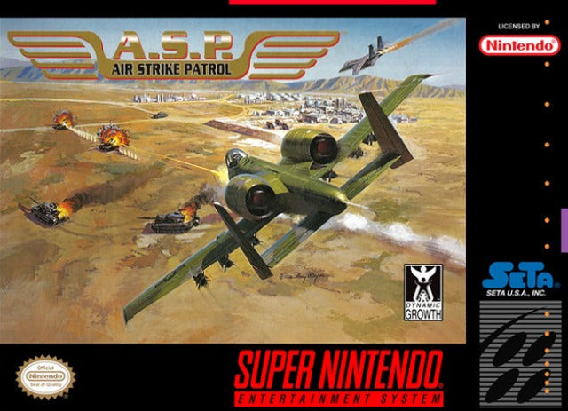 A.S.P. Air Strike Patrol (Super Nintendo)