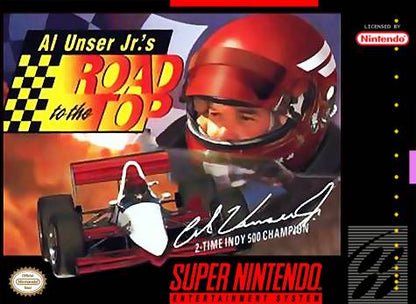 Al Unser Jr.'s Road To The Top (Super Nintendo)