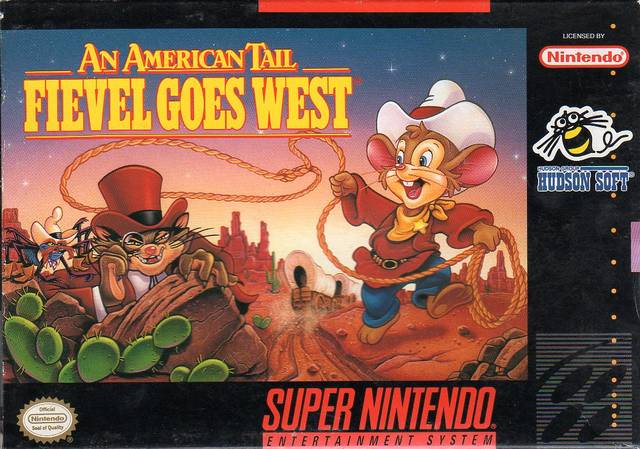 An American Tail Fievel Goes West (Super Nintendo)