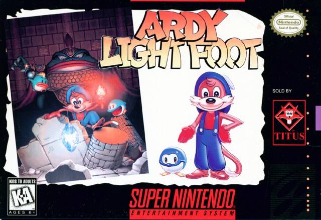 Ardy Light Foot (Super Nintendo)