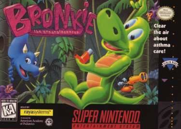 Bronkie El Bronquiasaurio (Super Nintendo)