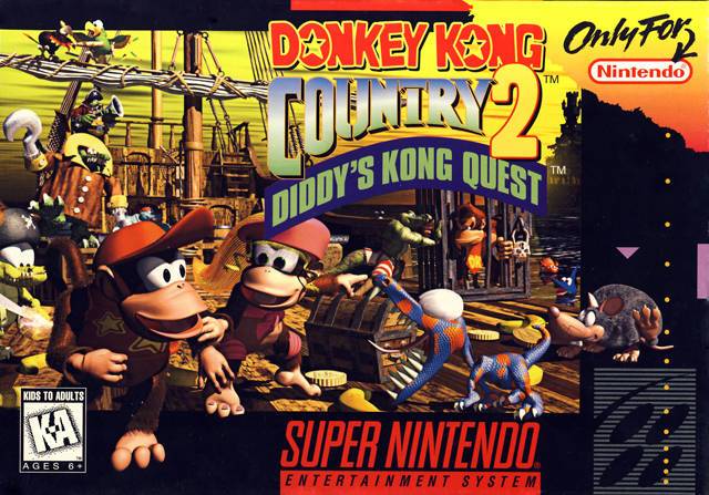 J2Games.com | Donkey Kong Country 2 W/ Strategy Guide (Super Nintendo) (Pre-Played - CIB - Good - See Details)).