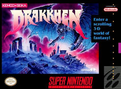 J2Games.com | Drakkhen (Super Nintendo) (Pre-Played - Game Only).