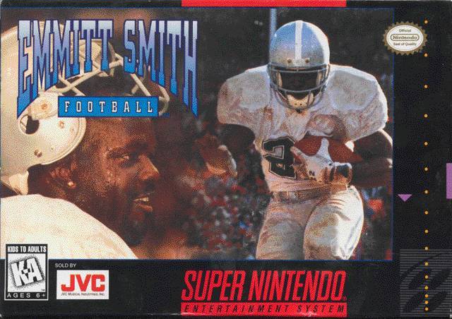 J2Games.com | Emmitt Smith Football (Super Nintendo) (Pre-Played - Game Only).