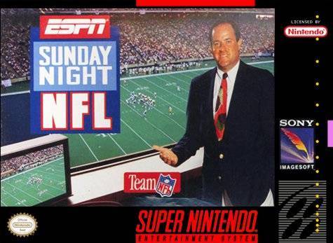 J2Games.com | ESPN Sunday Night NFL (Super Nintendo) (Pre-Played - Game Only).