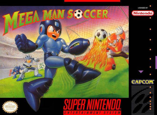 J2Games.com | Mega Man Soccer (Super Nintendo) (Pre-Played - Game Only).