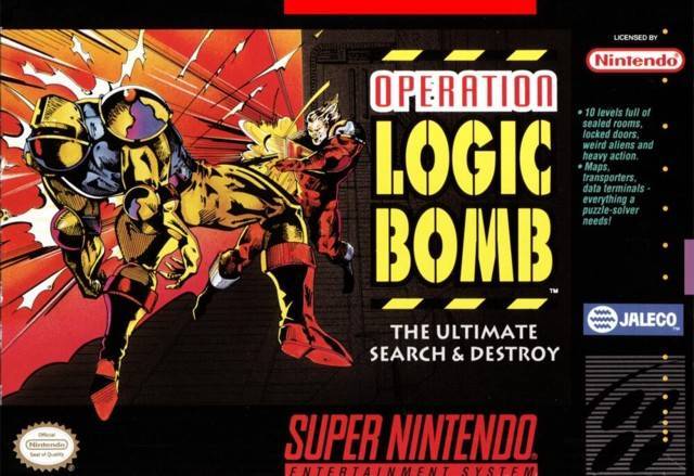 J2Games.com | Operation Logic Bomb (Super Nintendo) (Pre-Played - Game Only).