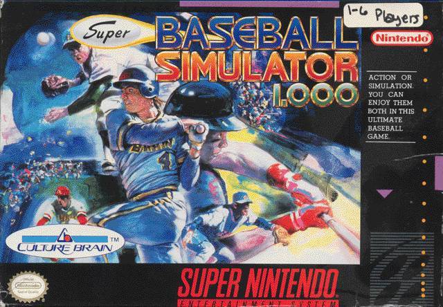 J2Games.com | Baseball Simulator 1000 (Super Nintendo) (Pre-Played - Game Only).