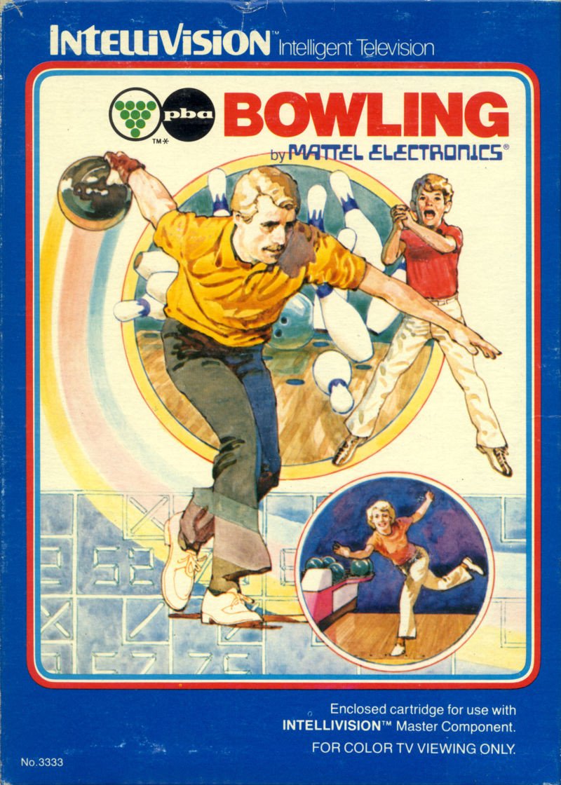 J2Games.com | Bowling (Intellivision) (Pre-Played - Game Only).