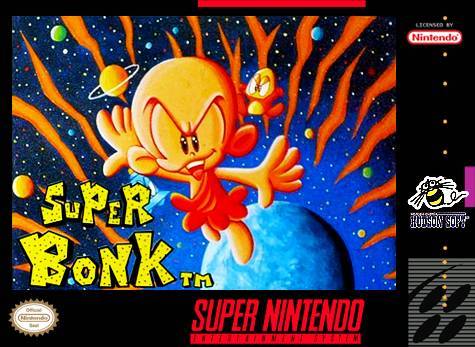 J2Games.com | Super Bonk (Super Nintendo) (Pre-Played - Game Only).