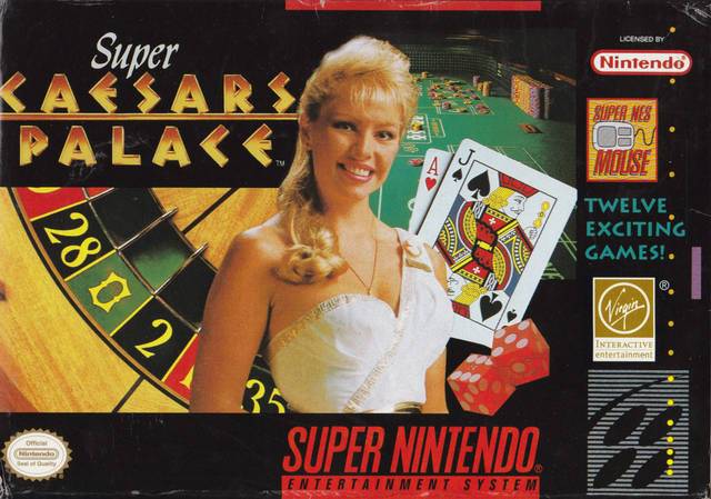 J2Games.com | Super Caesars Palace (Super Nintendo) (Pre-Played - Game Only).