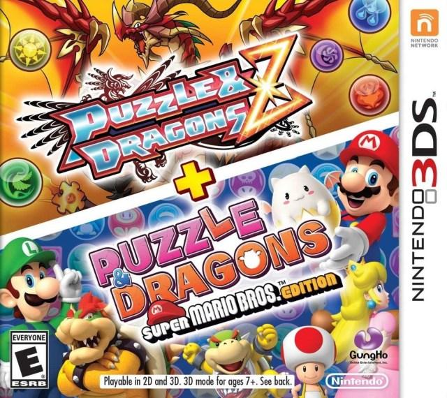 J2Games.com | Puzzle & Dragons Z + Puzzle & Dragons: Super Mario Bros. Edition (Nintendo 3DS) (Pre-Played - Game Only).