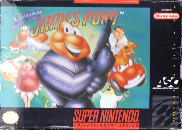 J2Games.com | Super James Pond (Super Nintendo) (Pre-Played - Game Only).
