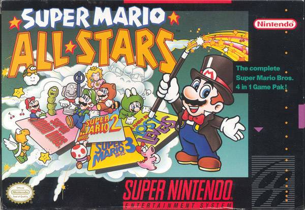 J2Games.com | Super Mario All-Stars W/ Strategy Guide (Super Nintendo) (Pre-Played - Game Only - See Details).