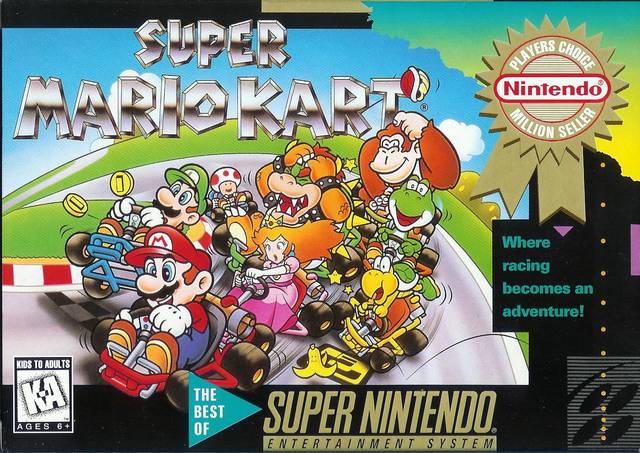 Super Mario Kart Player's Choice (Super Nintendo)
